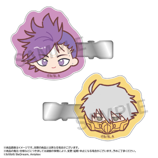 『TO BE HERO X』ゆるころフェイス ヘアクリップセット B